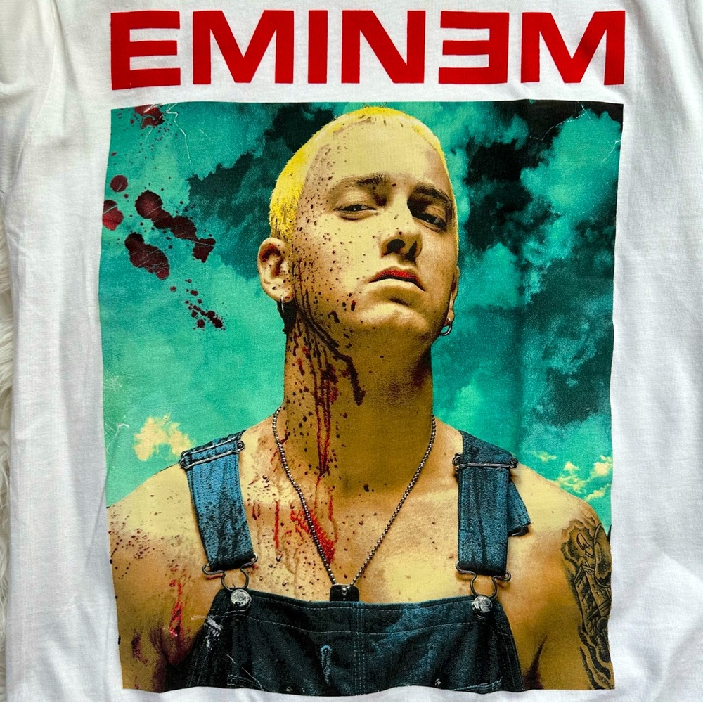 Eminem • Bloody Chainsaw Tee Shirt Official Merch